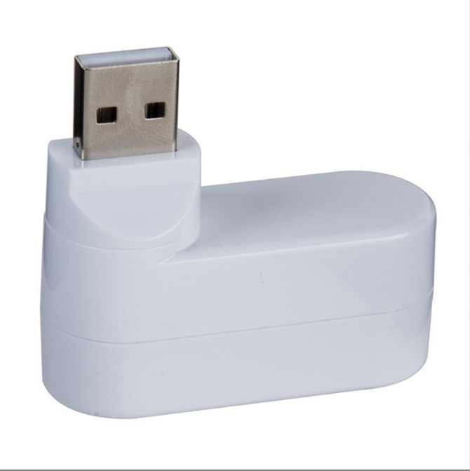 USB Hub 2.0 Adapter Rotate High Speed U Disk Reader Splitter 3 Ports USB 2.0 for Computer PC Laptop Mac Mini Accessories