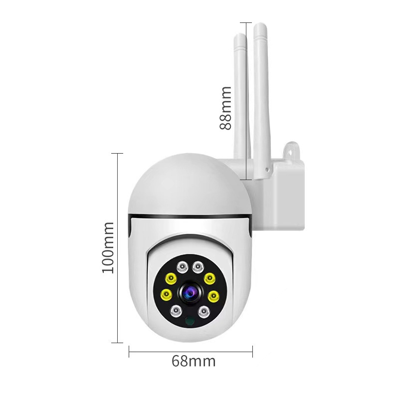 WiFi Surveillance Cameras Outdoor Digital Zoom Real-time Motion Detection Alarm iP Camera Full Color Night Vision CCTV Camera