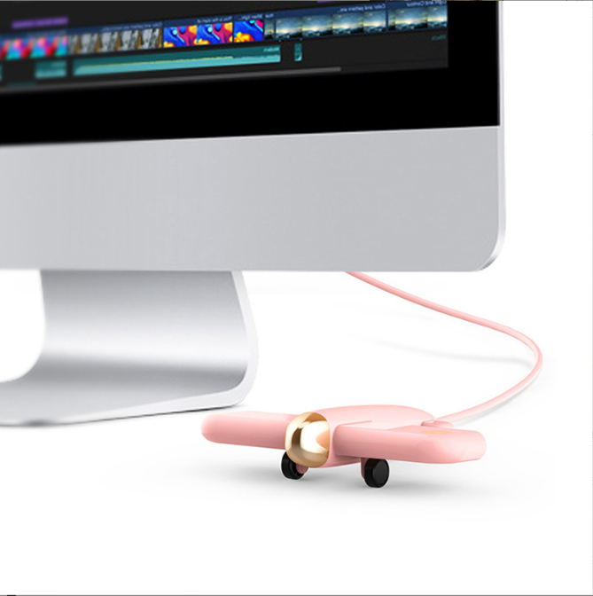 4 Ports Combo Micro USB 2.0 Hub Plane Shape Multi Port Usb Splitter Creative Mini Hab Portable Accessories For PC Computer