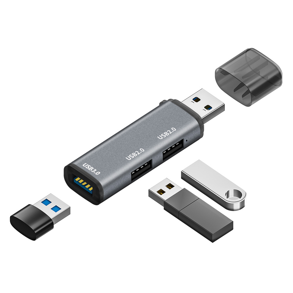 USB Hub USB 3.0 2.0 High Speed External 3 Ports USB Adapter U Disk Splitter Multi Usb Expander For Macbook Computer Laptop PC