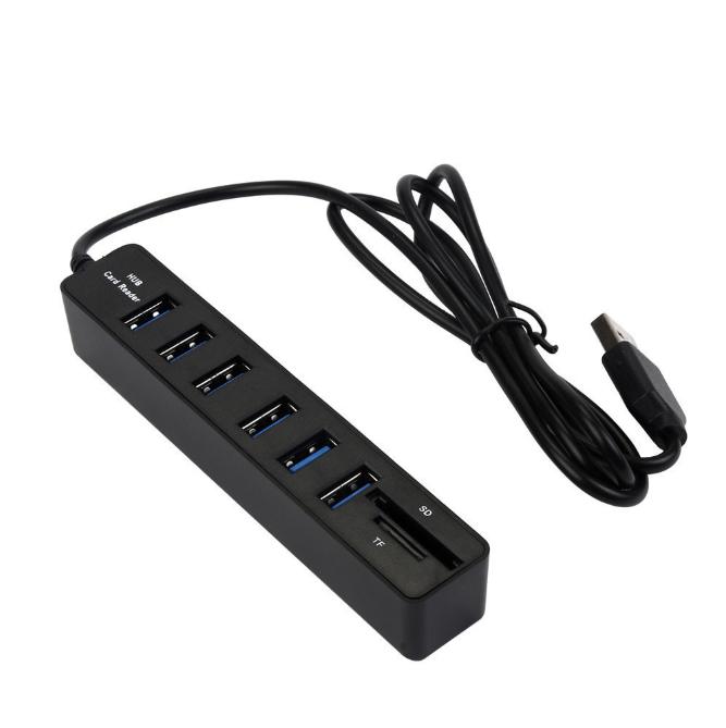 USB Hub 3.0 2.0 USB C Hub Multi Splitter High Speed TF SD Card Reader 3/6 Ports Hub Adapter Hab Combo All In One for PC Laptop