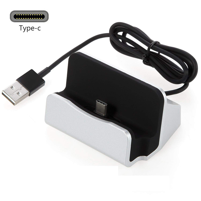 USB Type C Docking Station Usb-C Type-C Dock Charger Charging Desktop For Xiaomi Redmi note 8 pro note 7 8T mi 9t 9 se lite MIA3