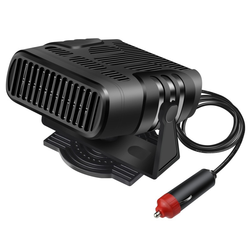 12V/24V Winter Car Heater 360 Rotate Electric 120W Dryer Demister 4 IN 1 Windshield Defogging Defroster Auto Cooling Heating Fan