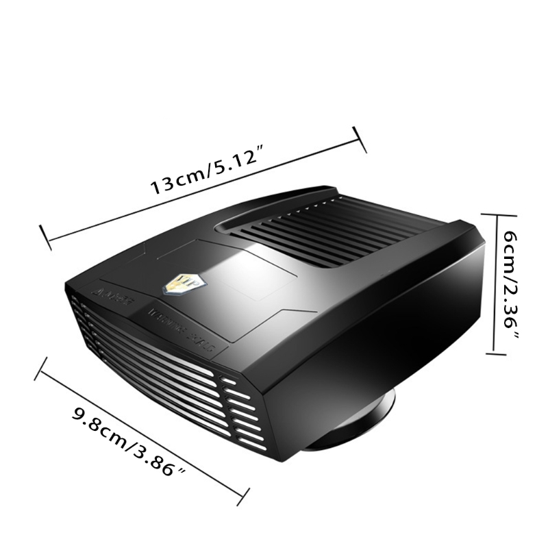 Auto Windshield Defogging Demister Defroster Electric Heater for Car RV Trailer Fast Heating Fan