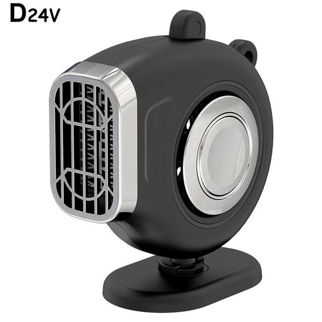 12V/24V Portable Car Heater Electric Vehicle Heating Fan Driving Defroster Electric Dryer Windshield Defogging Demister Defroste