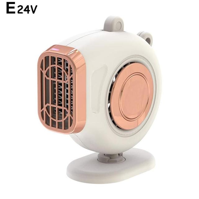 12V/24V Portable Car Heater Electric Vehicle Heating Fan Driving Defroster Electric Dryer Windshield Defogging Demister Defroste