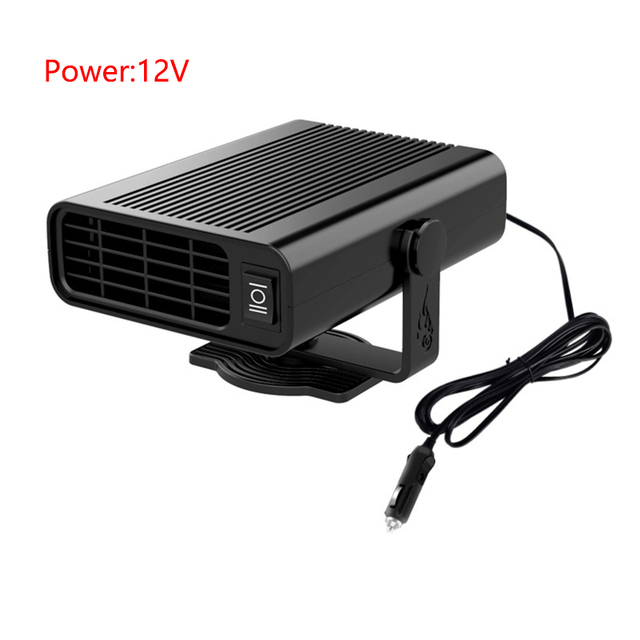 Portable Car Electric Heater Fan Windshield Defogging Demister Defroster for Car Boat Motorhome