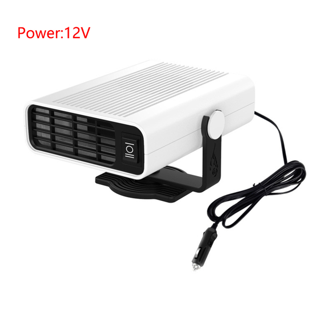 Portable Car Electric Heater Fan Windshield Defogging Demister Defroster for Car Boat Motorhome