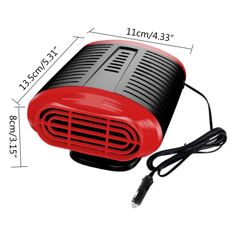 Auto Windshield Defogging Demister Defroster Electric Heater for Car RV Trailer Fast Heating Fan