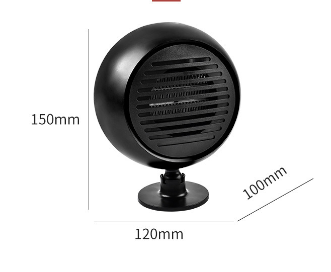 24V Car Heater Ceramic 180-240W Electric Portable Cooling Demister for Trucks RV 3S Fast Heat 2 Modes Windshield Defogging