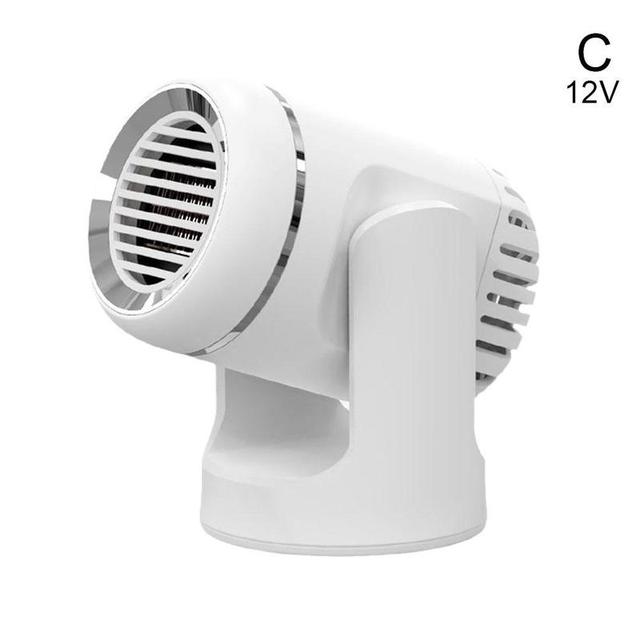 12V/24V Car Heater Electric Cooling Heating Fan Portable Electric Dryer Windshield Defogging Demister Defroster Car Van Heat