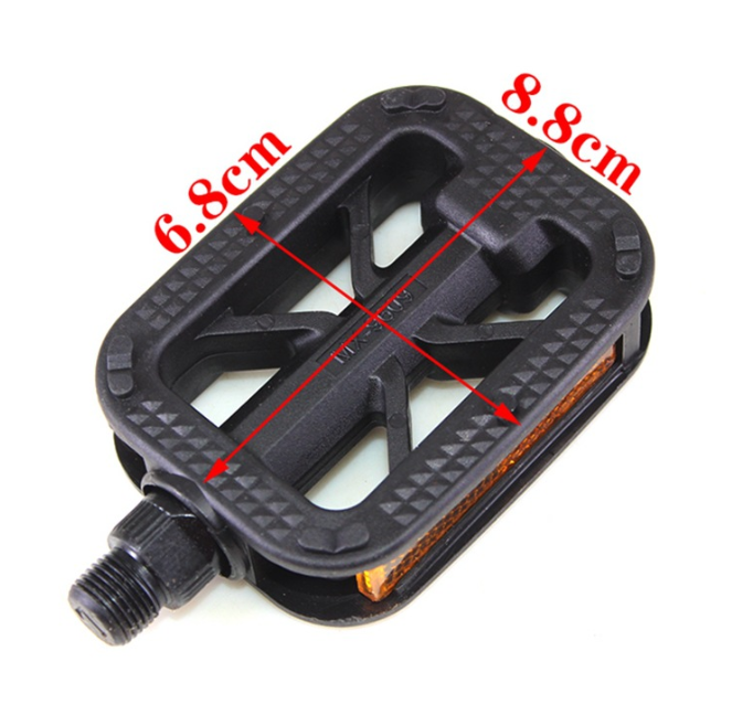 Bicycle Pedals Ultralight Flat Platform Bike Pedals for Mountain Bike Cycling Sealed DU Bearing Pedals