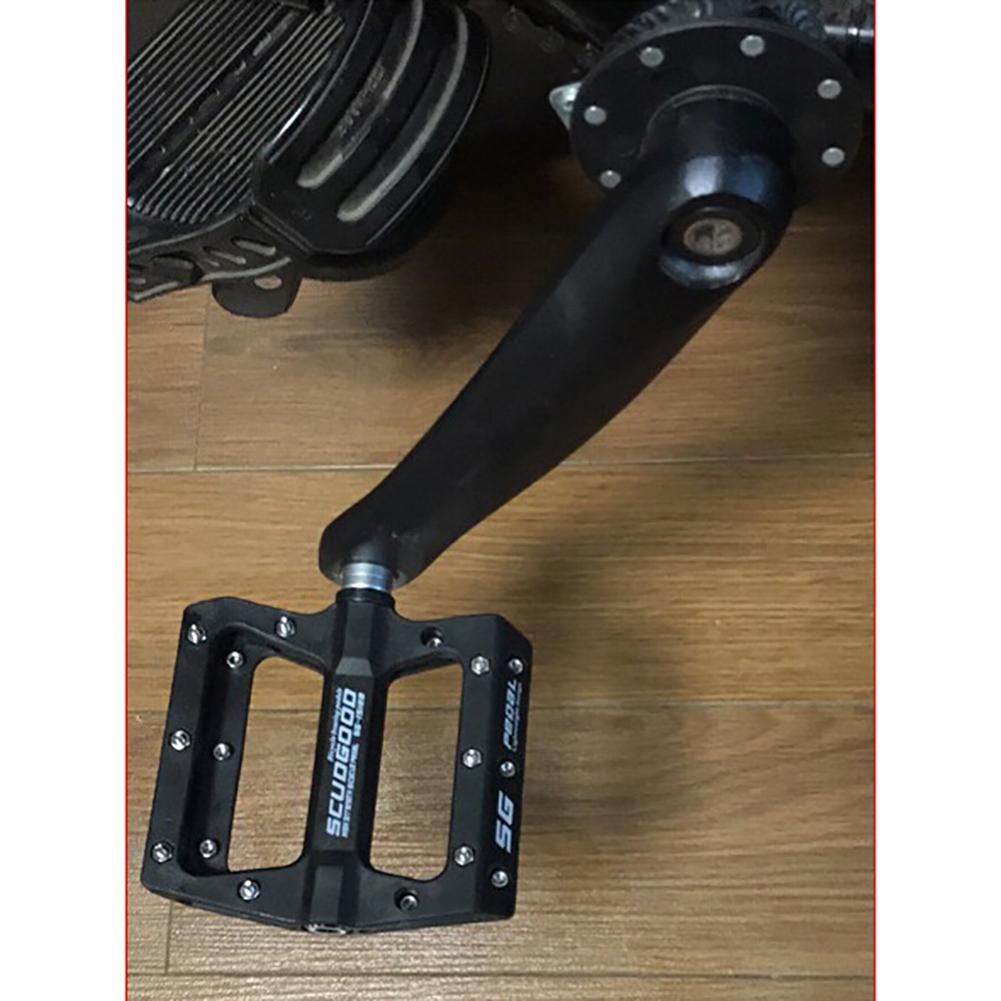 1Pair Flat Bicycle Pedal Nylon Fiber Sealed Bearing Large Surface Pedals MTB Bicycle Part For Cycling Bike Accessories