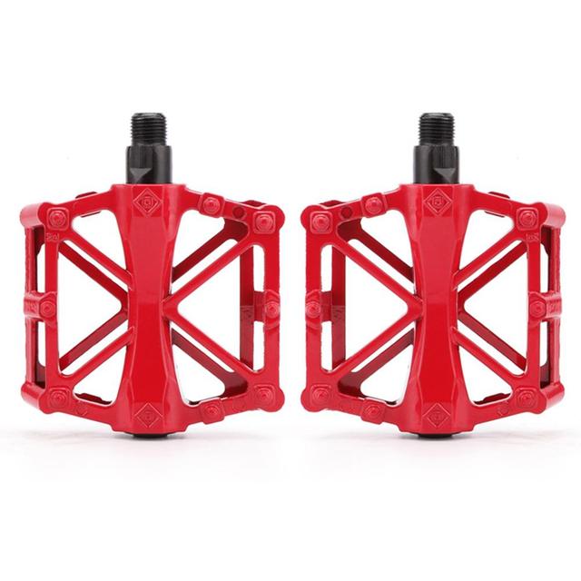 1 Pair Bicycle Pedal Aluminum Alloy Bike Pedal MTB Road Cycling Sealed  Pedals Ultra-Light Bicycle Parts Quick Release Bearing