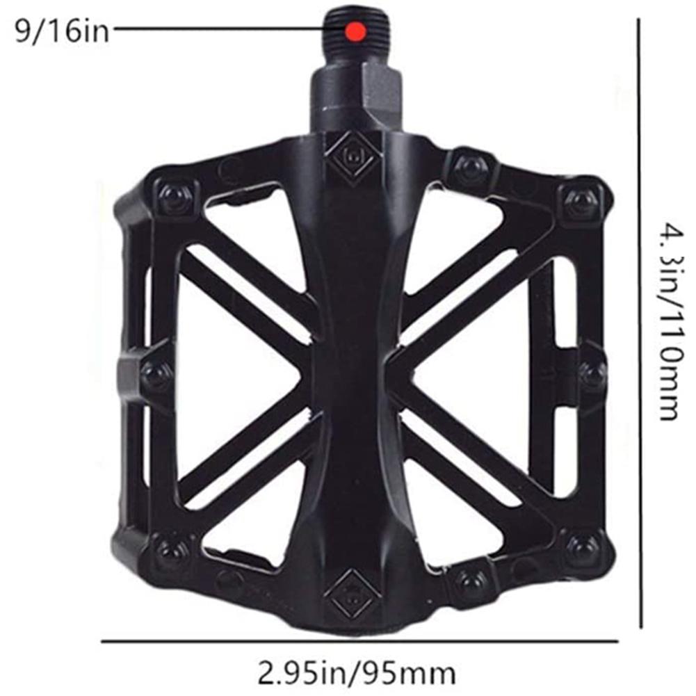 1 Pair Bicycle Pedal Aluminum Alloy Bike Pedal MTB Road Cycling Sealed  Pedals Ultra-Light Bicycle Parts Quick Release Bearing