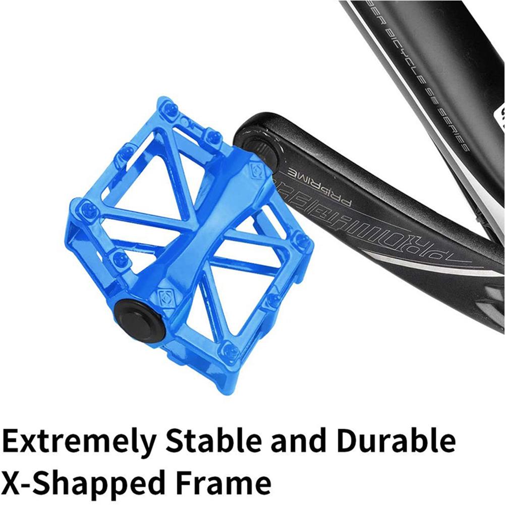 1 Pair Bicycle Pedal Aluminum Alloy Bike Pedal MTB Road Cycling Sealed  Pedals Ultra-Light Bicycle Parts Quick Release Bearing