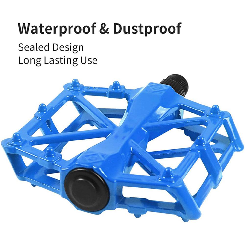 1 Pair Bicycle Pedal Aluminum Alloy Bike Pedal MTB Road Cycling Sealed  Pedals Ultra-Light Bicycle Parts Quick Release Bearing