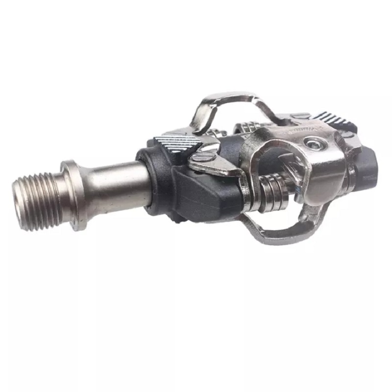 Mtb Pedals Mountain Bike Automatic Pedalen Clip Bicycle Paddle Spd Cleats Footrest Self-locking for Cycling Bearings