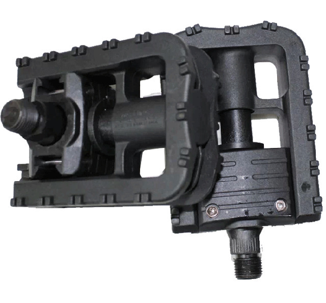 2pcs Mountain bike engineering plastic folding bike pedal leisure bike pedal foldable bicycle pedal