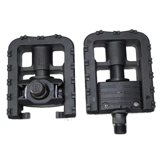 2pcs Mountain bike engineering plastic folding bike pedal leisure bike pedal foldable bicycle pedal