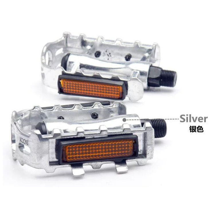 2pcs Aluminum alloy pedals for mountain bikes all aluminum pedals for bicycles color pedals accessories