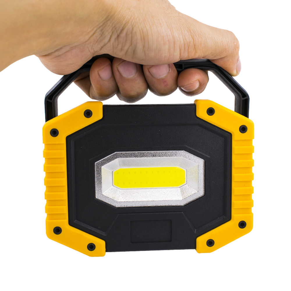 1pcs Led Portable Spotlight Led Work Light Rechargeable Outdoor Lampe For Hunting Camping Latern Flashlight