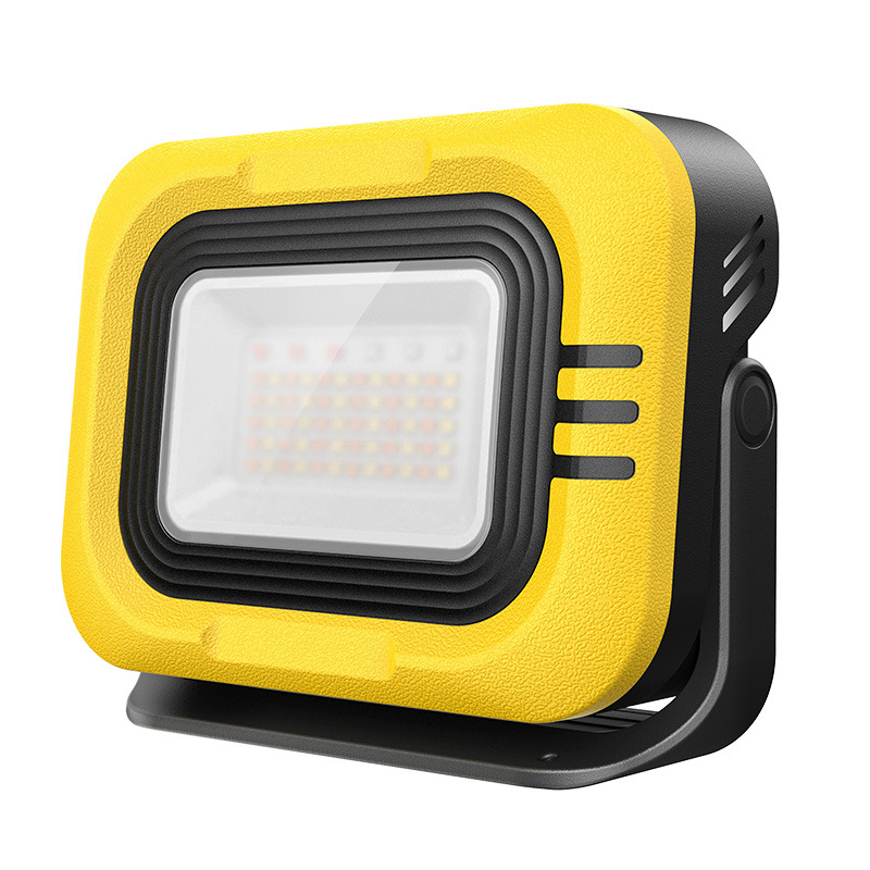 7500mAh Portable Camping Lamp IP65 Waterproof Flashlight Solar Camping Spotlight Emergency Rechargeable Magnetic Led Work Light