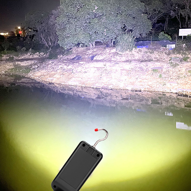 1pcs USB Rechargeable COB Work Light Portable LED Flashlight Adjustable 2Mode Waterproof Magnet Design Camping Lantern