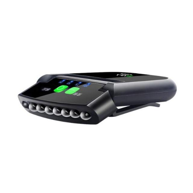 1pcs Usb Sun Visor Led Light With Battery 2 Clip Cap Light Intelligent Sensor Light 180° Rotatable Headlight Running Fishing Lamp
