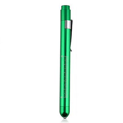 1pcs Medical Flashlight Lanterna With Pupil Gauge LED Pen Light Torch Lamp Outdoor Camping Work Light For Doctor Nurse Diagnostic