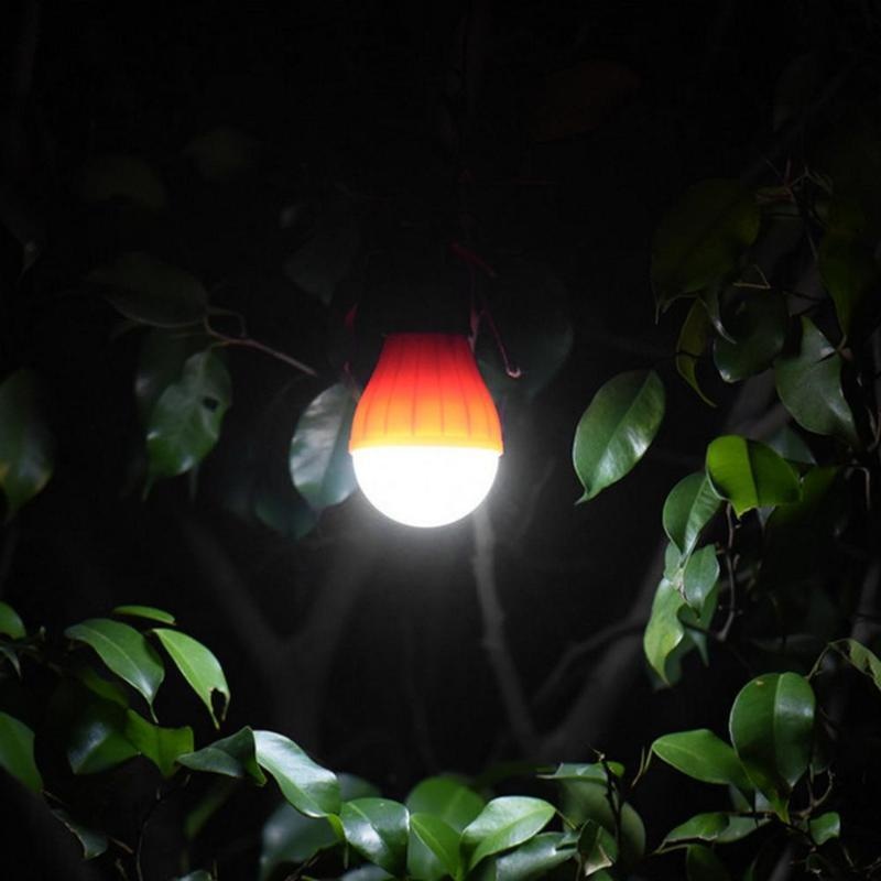 1pcs Portable LED Camping Tent Light LED Lanterna Flashlight Torch Lamp Work Light Backpacking Fishing Emergency Battery Powered