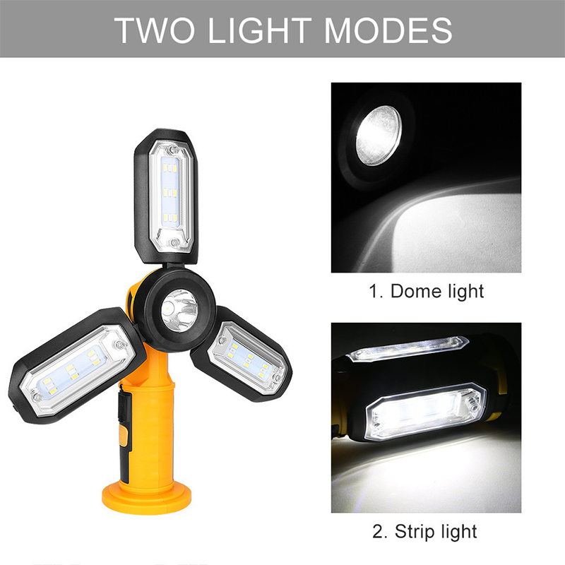 Multifunctional Built-in Battery USB Rechargeable Outdoor Repair Emergency Work Light