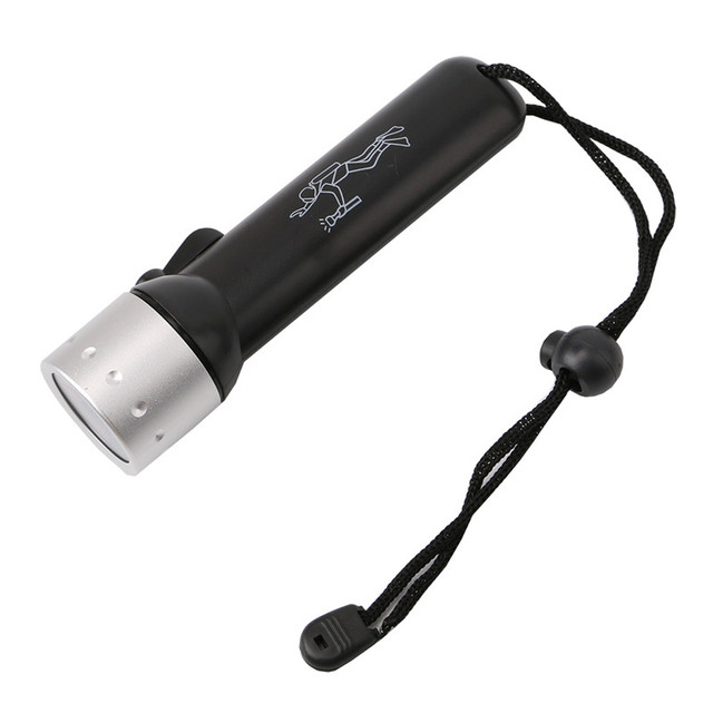 LED Flashlight Q5 LED Waterproof scuba Diver Diving Flashlight underwater Flash Light Torch camping outdoor work light