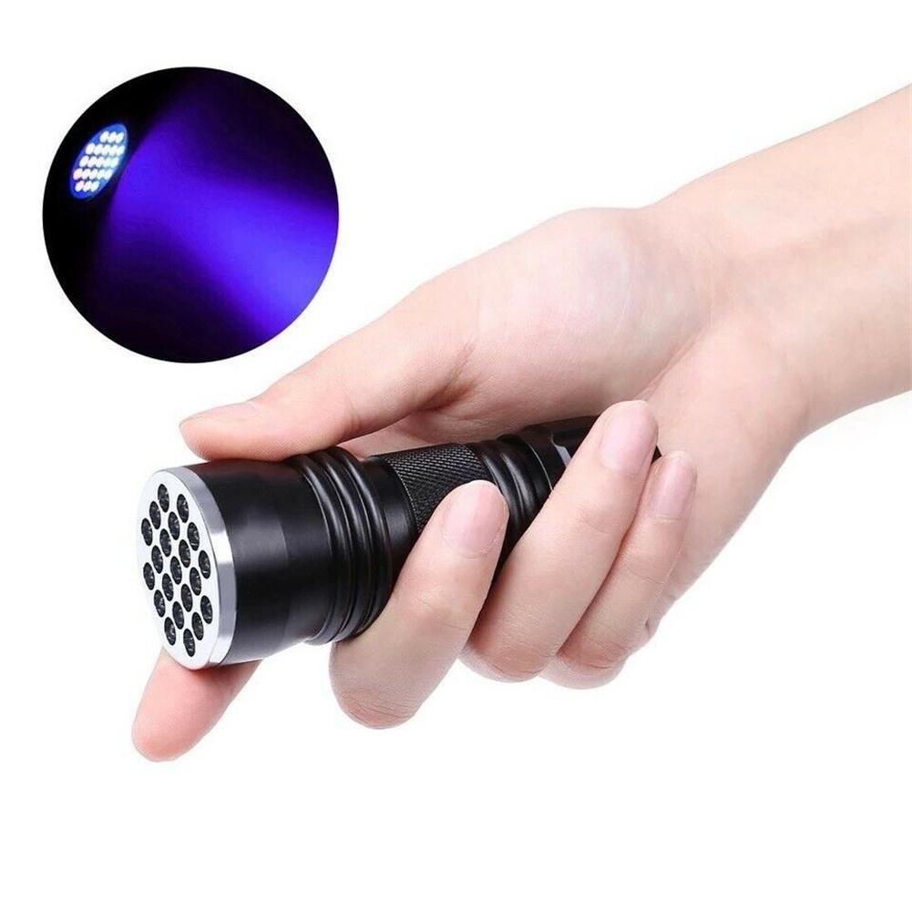Uv Flashlight Pet Urine Stain Detector Multi-Functional Tools Home Outdoor Mini Flashlight Ultraviolet Lamp Portable Lighting