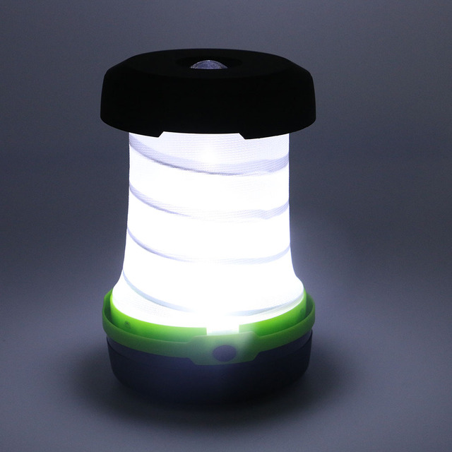 1pcs Multifunction Collapsible Outdoor Tent Lights LED Portable Outdoor Flashlight Mini  Lamp Emergency  Pocket lantern Camping