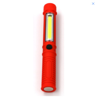 1pcs Portable Mini COB+LED Flashlight Powerful Inspection Waterproof Torch Car Repair Work Light with Magnetic Tail Outdoor Fishing