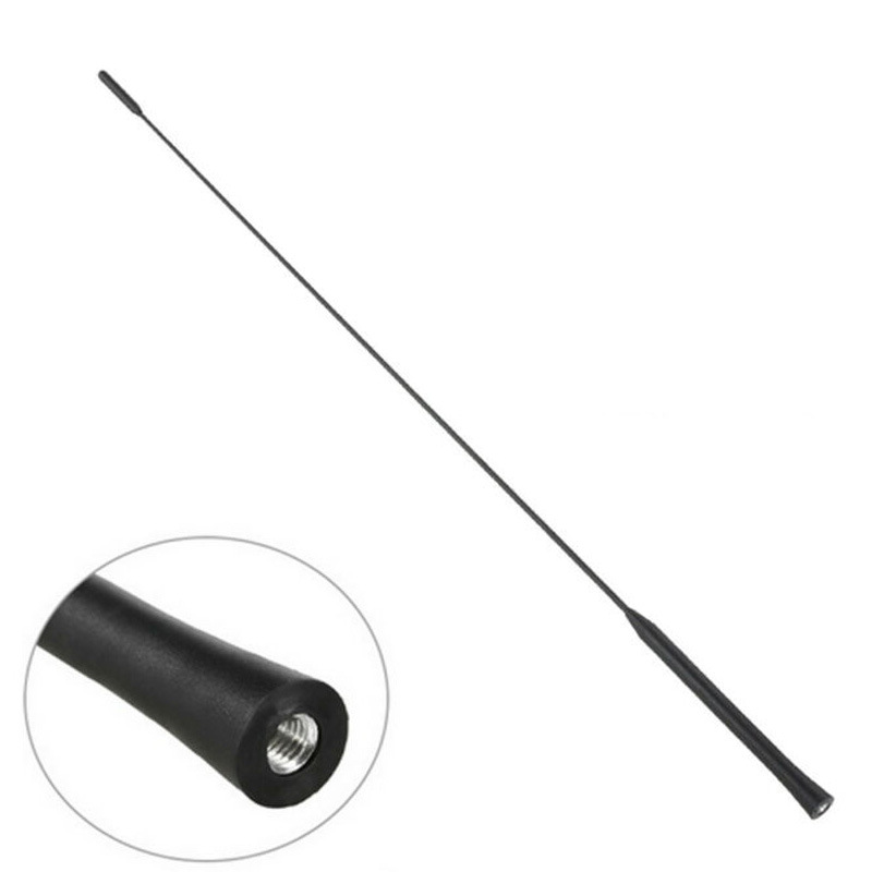 1pcs 9/11/16 Inch Universal Car Roof Mast Whip Stereo Radio FM/AM Signal Aerial Amplified Antenna Mast Whip