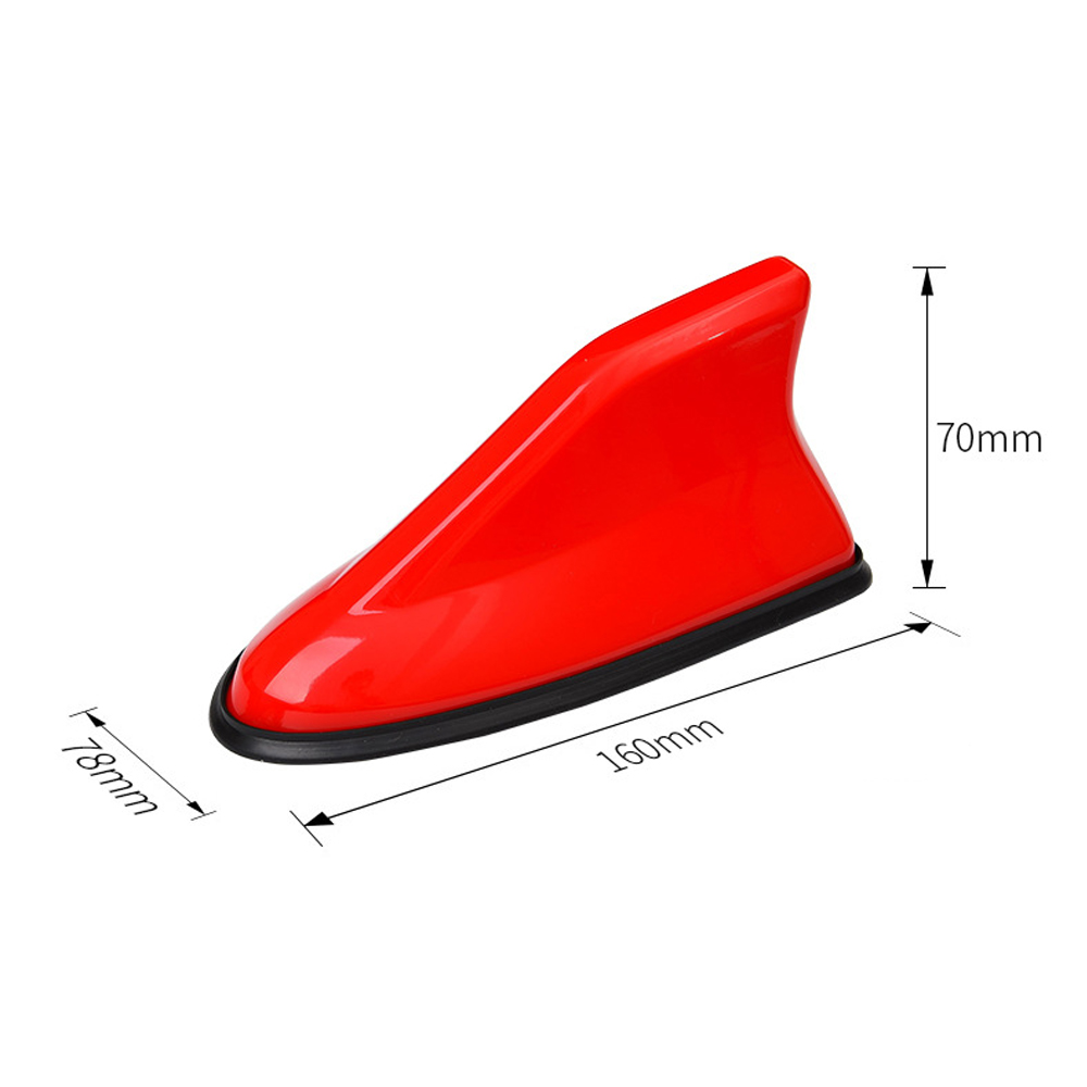 1pcs Car Roof Shark Fin Aerial antenna toppers universal auto radio fm antenna signal amplifier For BMW/Honda/Toyota/VW/Kia/Nissan