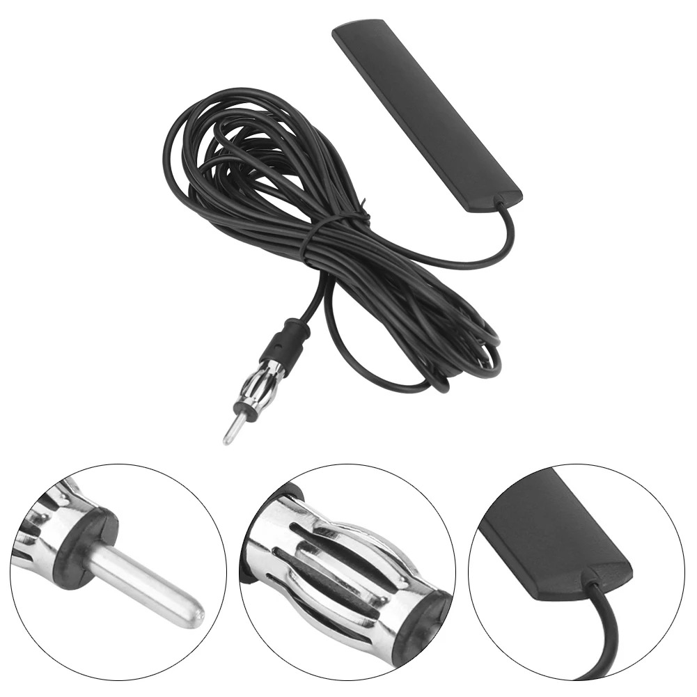 1pcs Car Radio FM Antenna Universal Auto 5M Length Signal Amp Amplifier Marine Car Vehicle Boat RV Signal Enhance Device