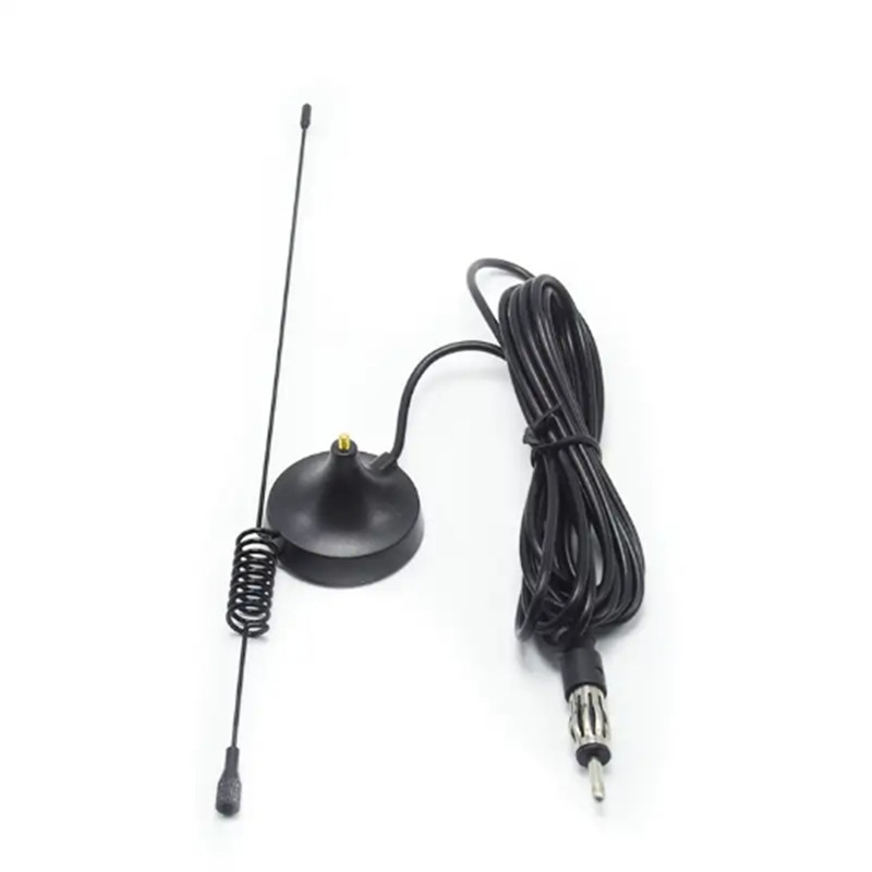 1pcs Car Accessory Magnetic Base Roof Radio FM AM Signal Booster Antenna