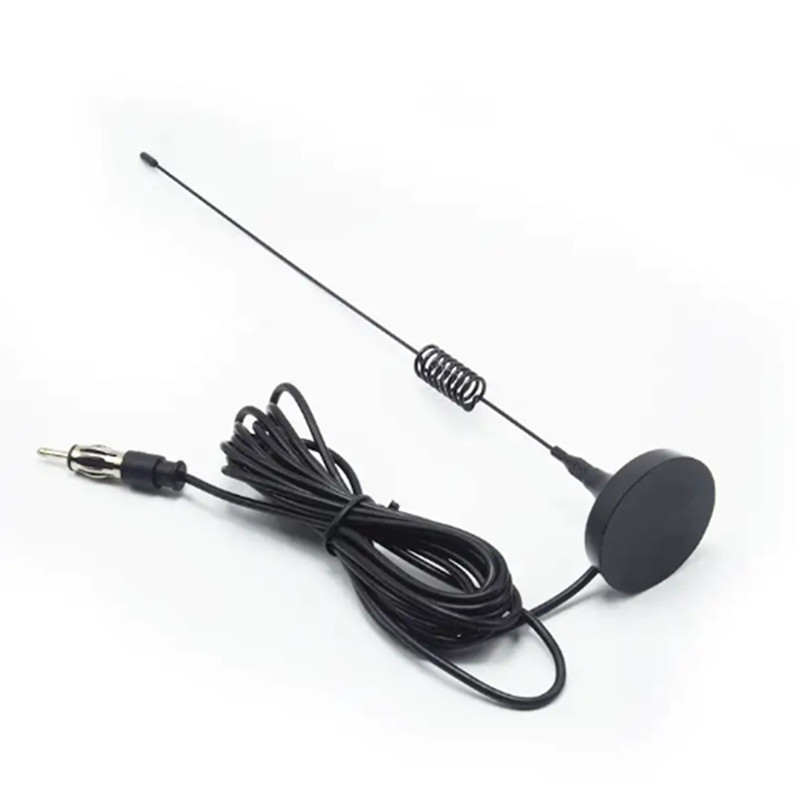 1pcs Car Accessory Magnetic Base Roof Radio FM AM Signal Booster Antenna