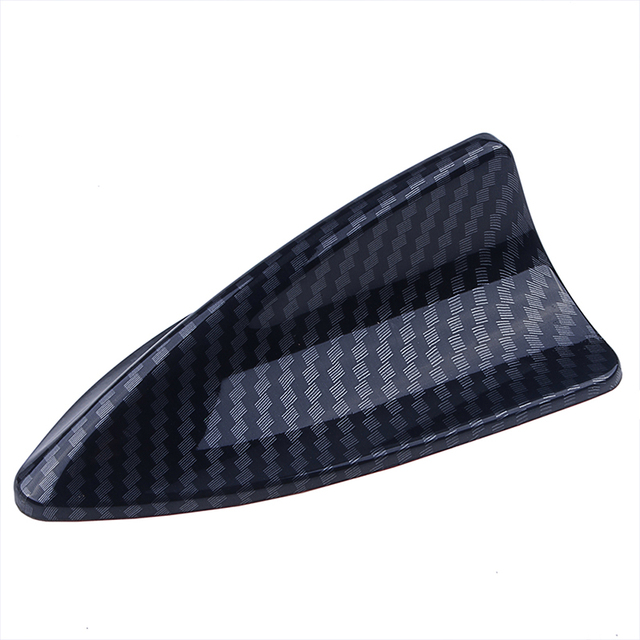 1pcs Decorative Shark Fin Antenna,Carbon Fiber Look,Universal Modeling Decorating Parts, No Function Dummy Aerial Car Accessories