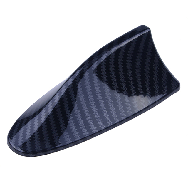 1pcs Decorative Shark Fin Antenna,Carbon Fiber Look,Universal Modeling Decorating Parts, No Function Dummy Aerial Car Accessories