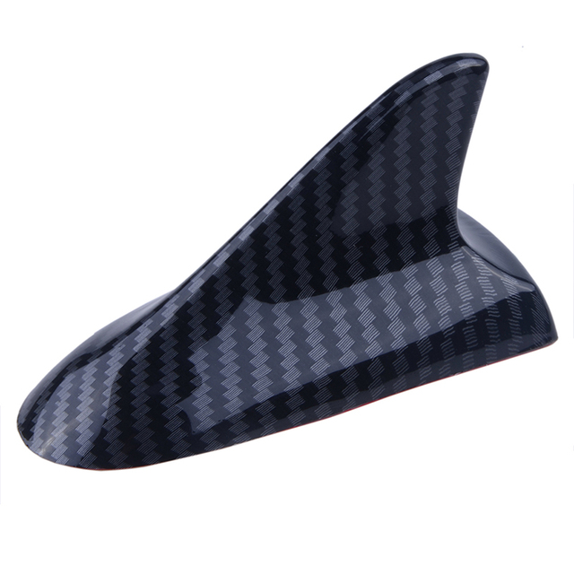 1pcs Decorative Shark Fin Antenna,Carbon Fiber Look,Universal Modeling Decorating Parts, No Function Dummy Aerial Car Accessories