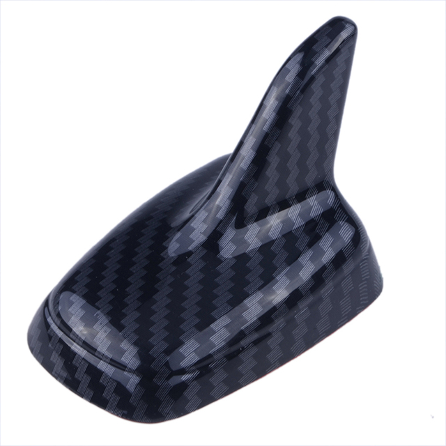 1pcs Decorative Shark Fin Antenna,Carbon Fiber Look,Universal Modeling Decorating Parts, No Function Dummy Aerial Car Accessories