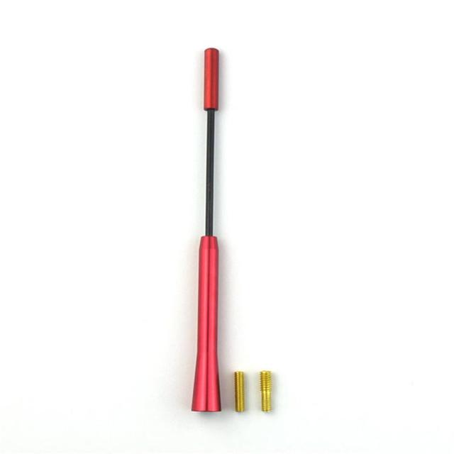 1pcs Universal Car Radio Aerial Amplified Antenna For VW BMW Benz Mazda Audi Toyota Aluminum Alloy Car Accessories Antenna