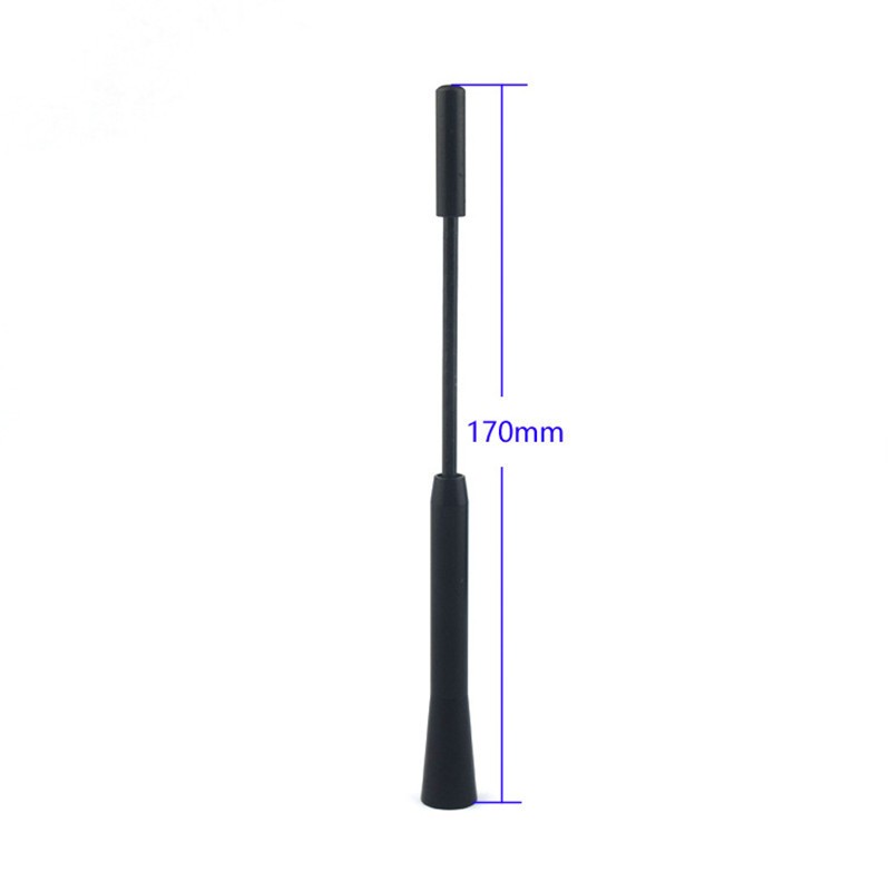 1pcs Universal Car Radio Aerial Amplified Antenna For VW BMW Benz Mazda Audi Toyota Aluminum Alloy Car Accessories Antenna