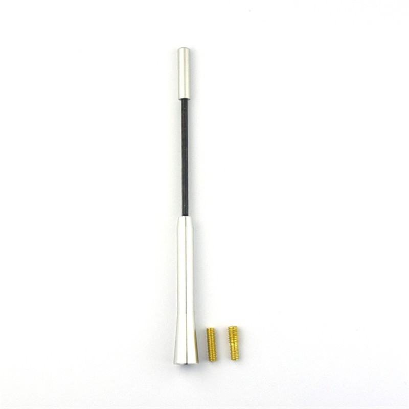1pcs Universal Car Radio Aerial Amplified Antenna For VW BMW Benz Mazda Audi Toyota Aluminum Alloy Car Accessories Antenna