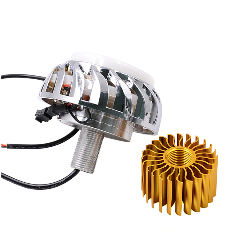 1pcs Motorcycle Electric Car Modified Dual Light Headlight Led Angel Eyes Demon Headlight Burst Flashing Lights Motorcycle-styling