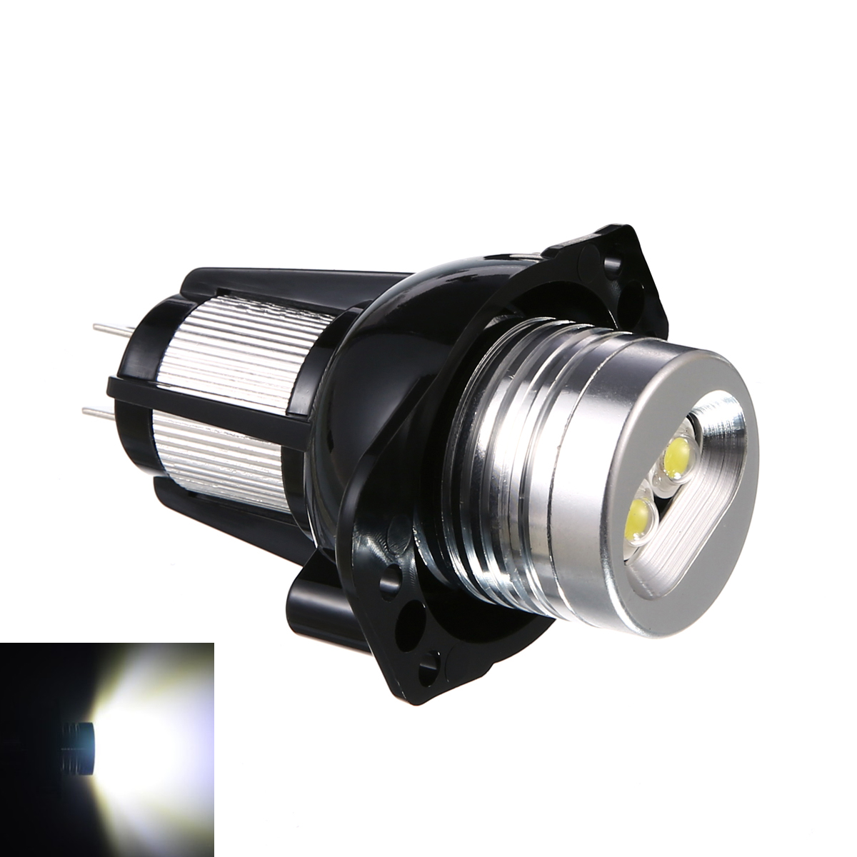 2PCS 1200LM 20W Car Headlight Light Angel Eyes Headlight Bulbs Ring Marker Light Led IP65 for BM W E90 E91 Conversion